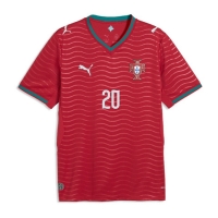 Camiseta Portugal Joao Cancelo #20 Primera Equipación Replica Mundial 2026 mangas cortas